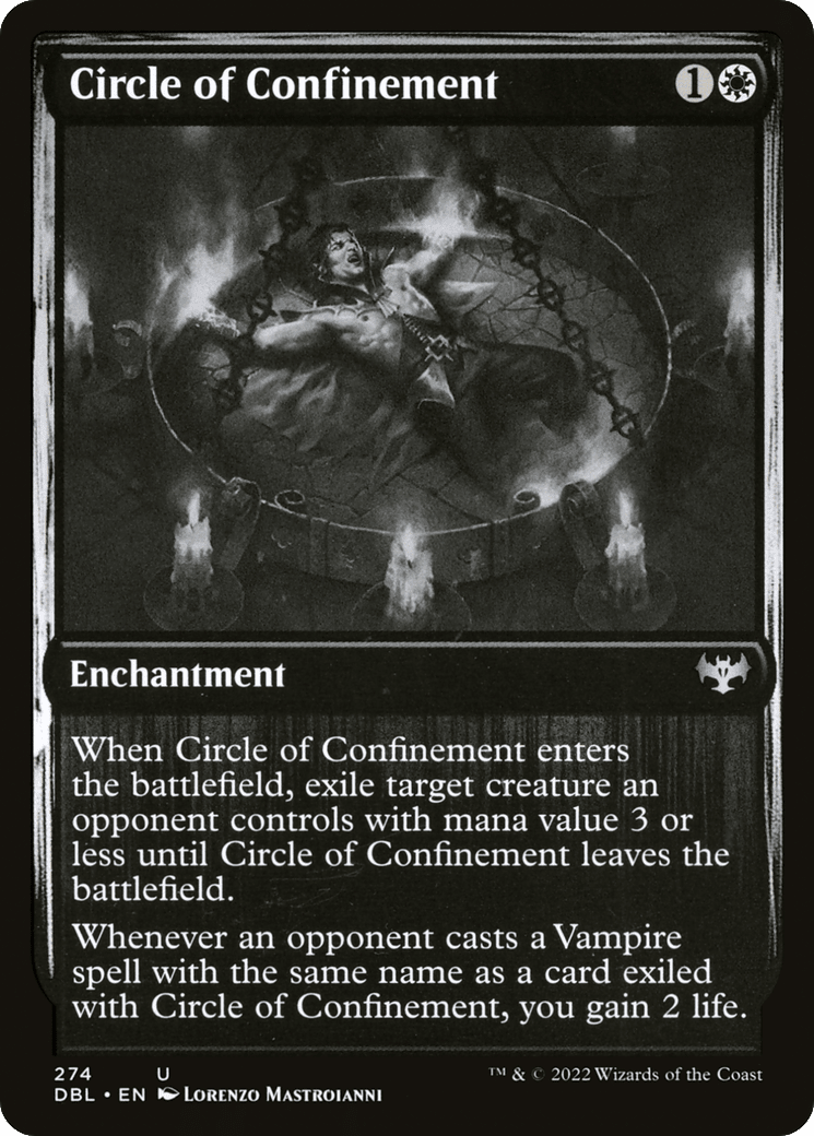 Circle of Confinement [Innistrad: Double Feature] Foil