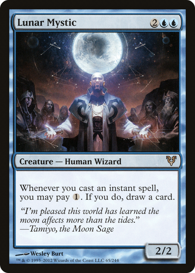 Lunar Mystic [Avacyn Restored] Foil