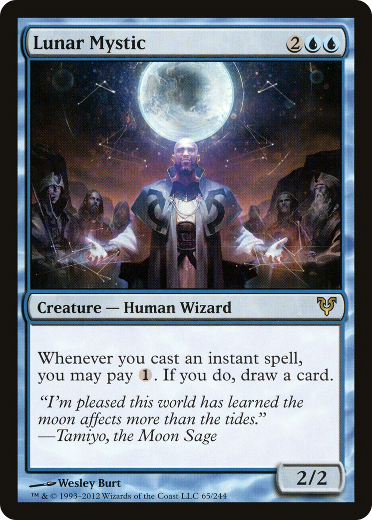 Lunar Mystic [Avacyn Restored] Foil