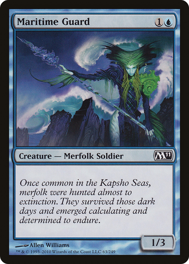 Maritime Guard [Magic 2011] Foil