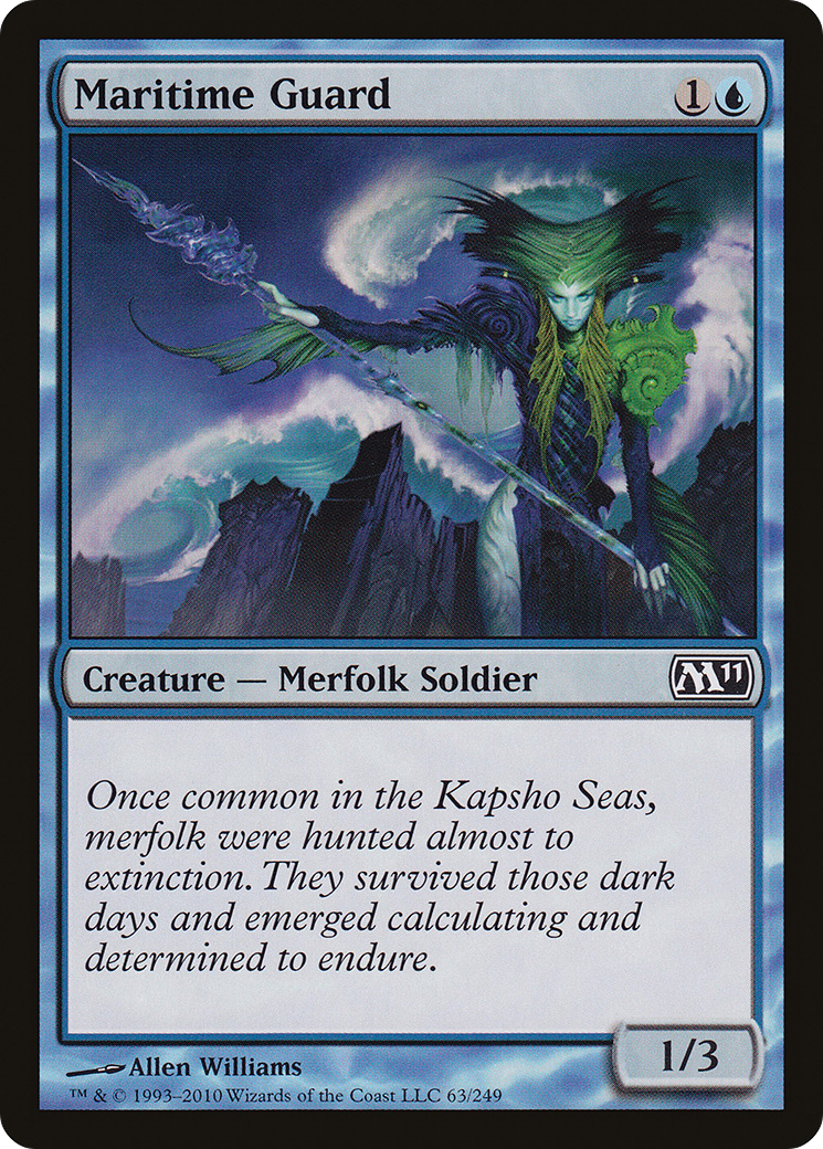 Maritime Guard [Magic 2011] Foil