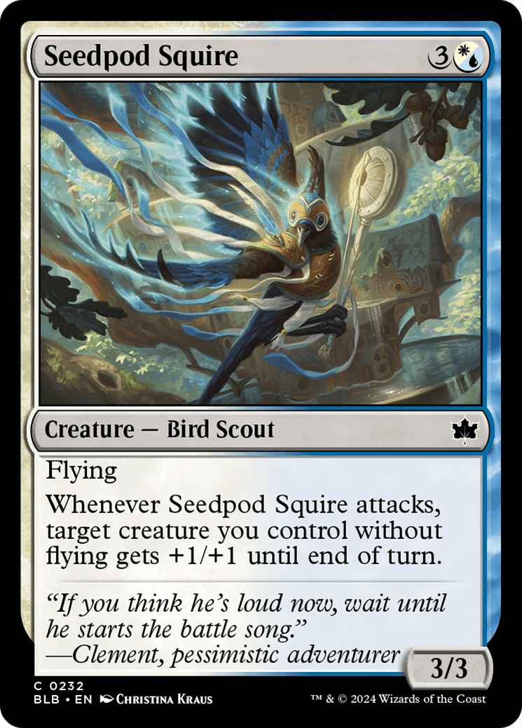 Seedpod Squire [Bloomburrow] Foil