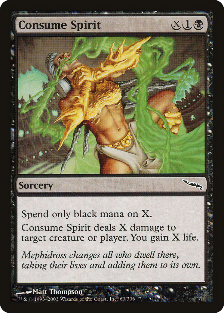 Consume Spirit [Mirrodin] Foil