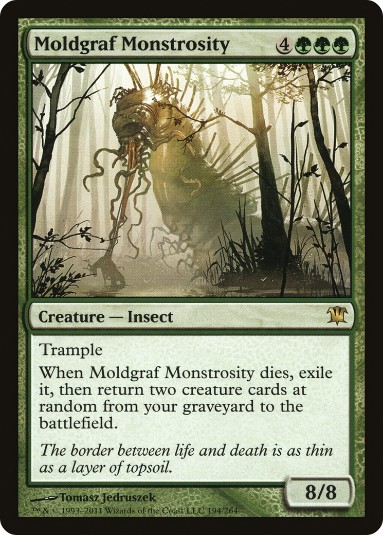 Moldgraf Monstrosity [Innistrad] Foil