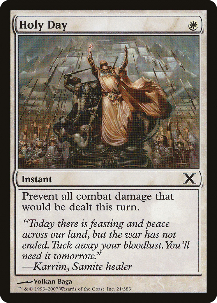 Holy Day [Tenth Edition] Foil