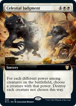 Celestial Judgment Extended Art 43/38 (Commander: Innistrad: Midnight Hunt) 