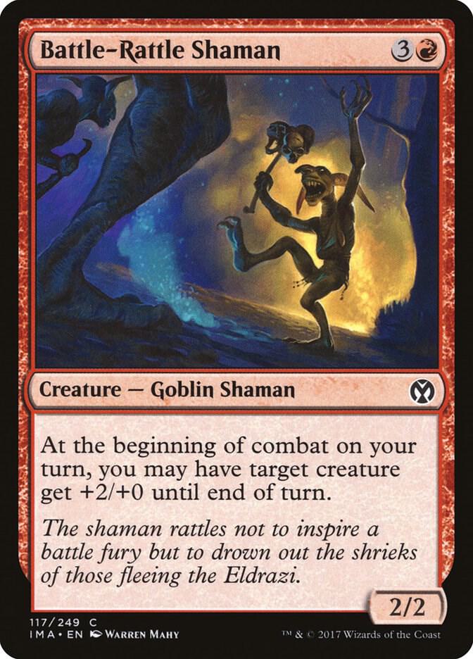 Battle-Rattle Shaman 117/249 (Iconic Masters)  - Foil