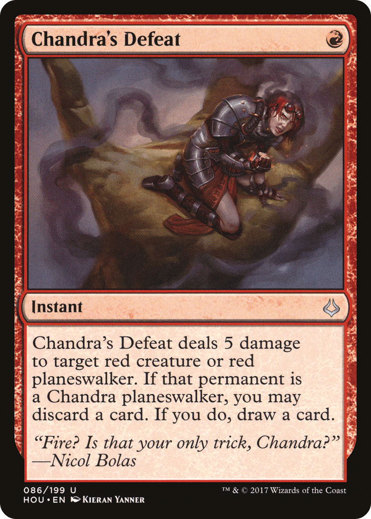 Chandra's Defeat [Hour of Devastation] Foil