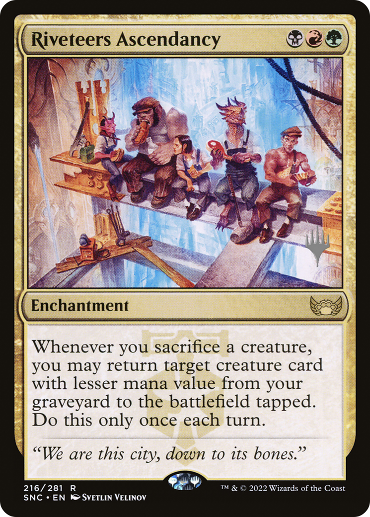 Riveteers Ascendancy (Promo Pack) [Streets of New Capenna Promos] Foil