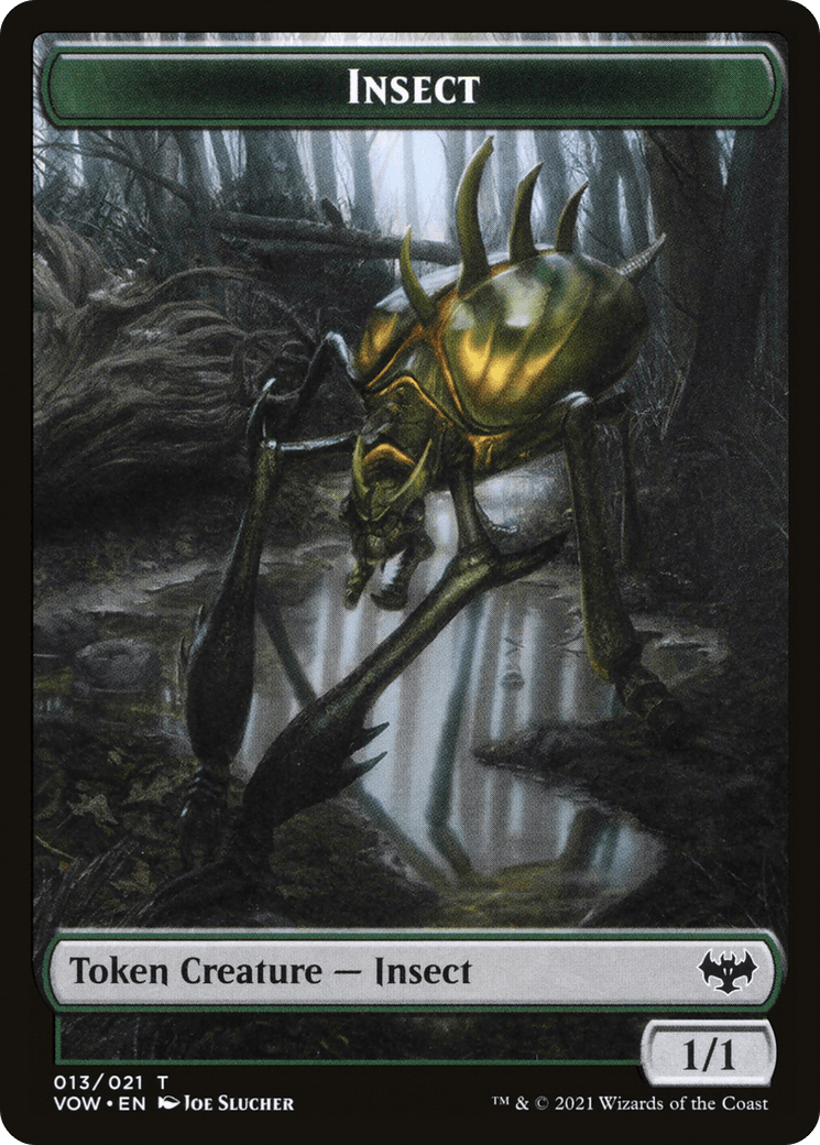 Insect (TVOW-013) - Innistrad: Crimson Vow Tokens Foil