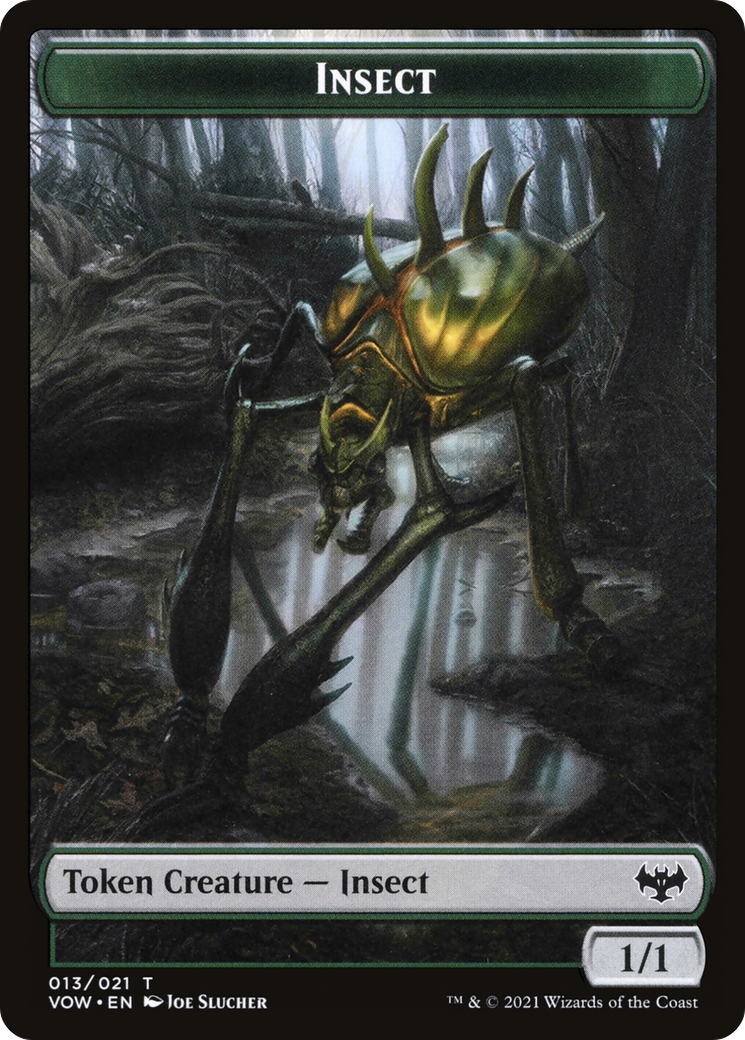 Insect (TVOW-013) - Innistrad: Crimson Vow Tokens Foil