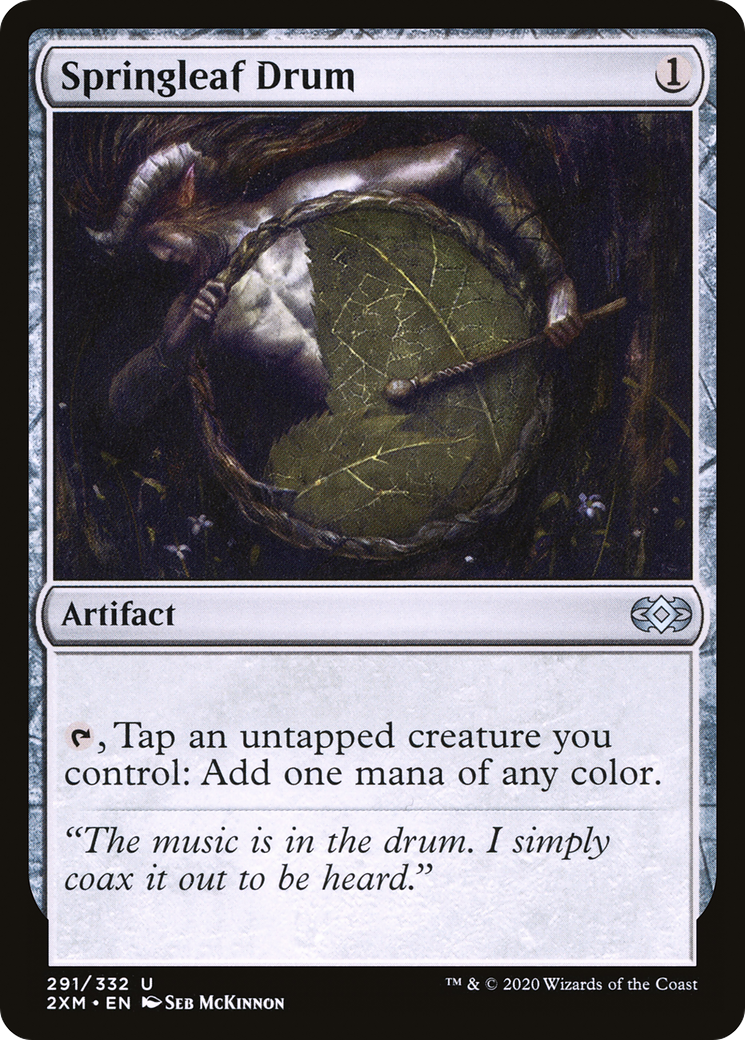 Springleaf Drum [Double Masters] Foil