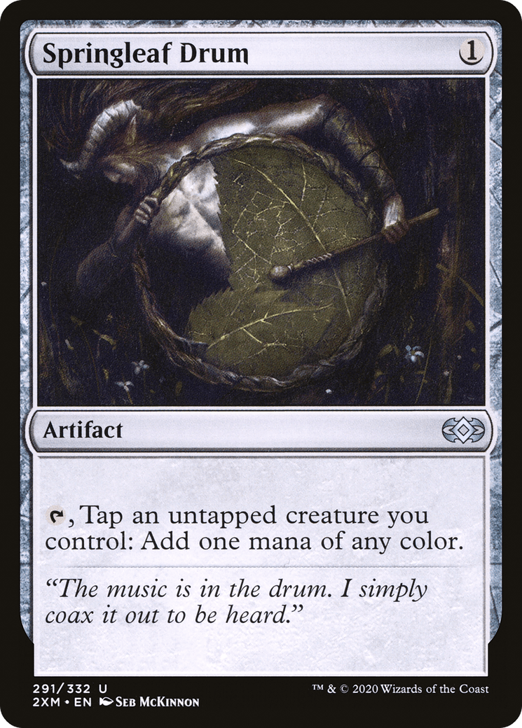 Springleaf Drum [Double Masters] Foil