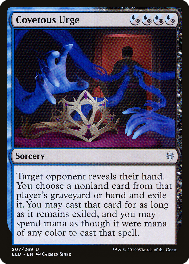 Covetous Urge [Throne of Eldraine] Foil