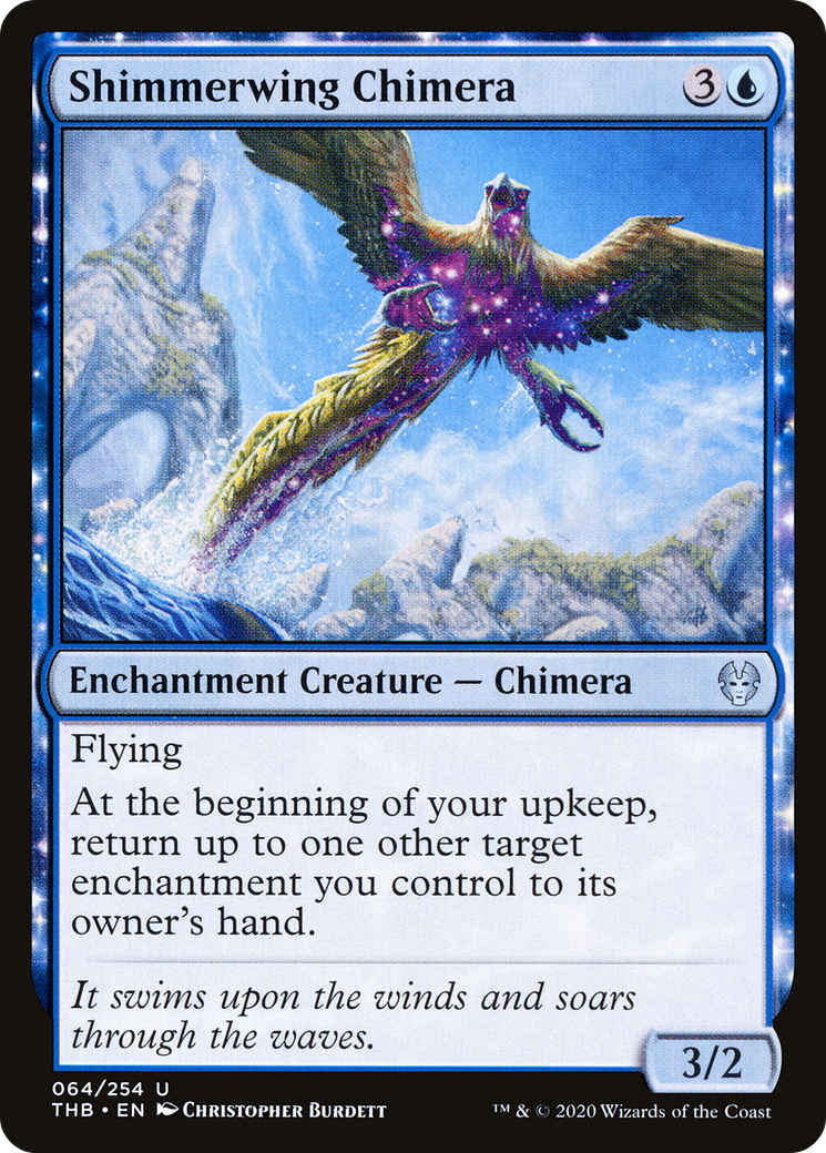 Shimmerwing Chimera [Theros Beyond Death] Foil