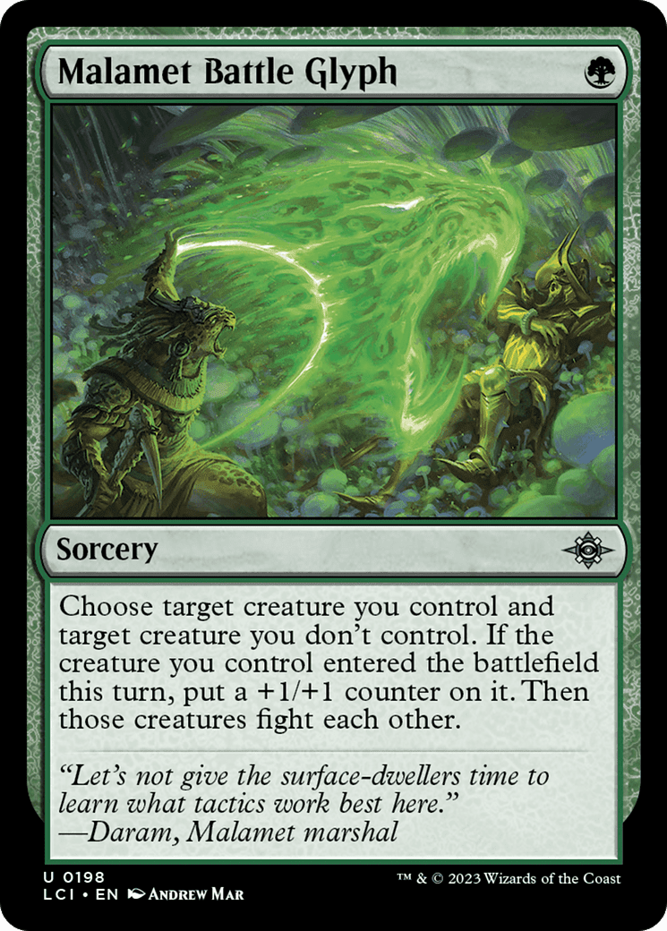 Malamet Battle Glyph [The Lost Caverns of Ixalan] Foil