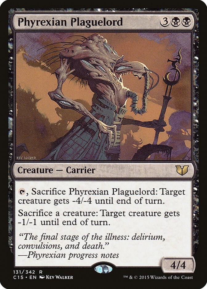 Phyrexian Plaguelord 131/342 (Commander 2015) 