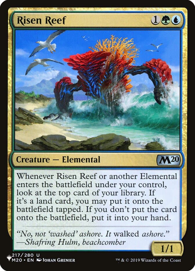 Risen Reef |  (M20-217) [The List]