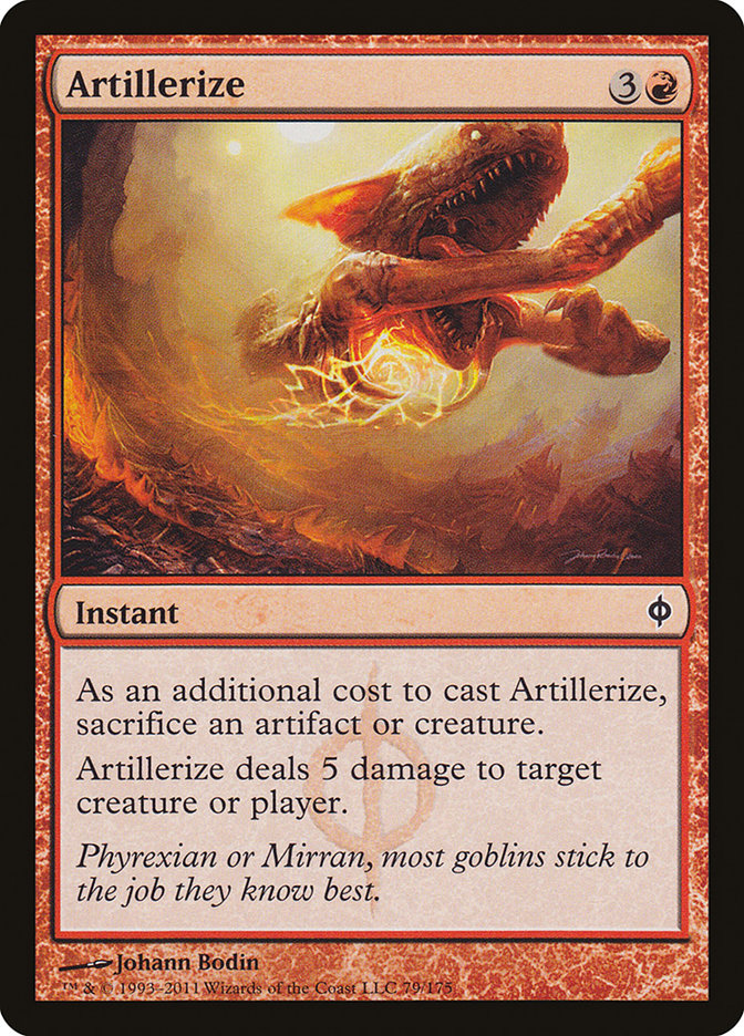 Artillerize 79/175 (New Phyrexia) 