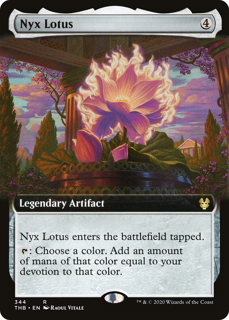 Nyx Lotus (Extended Art) [Theros Beyond Death] Foil