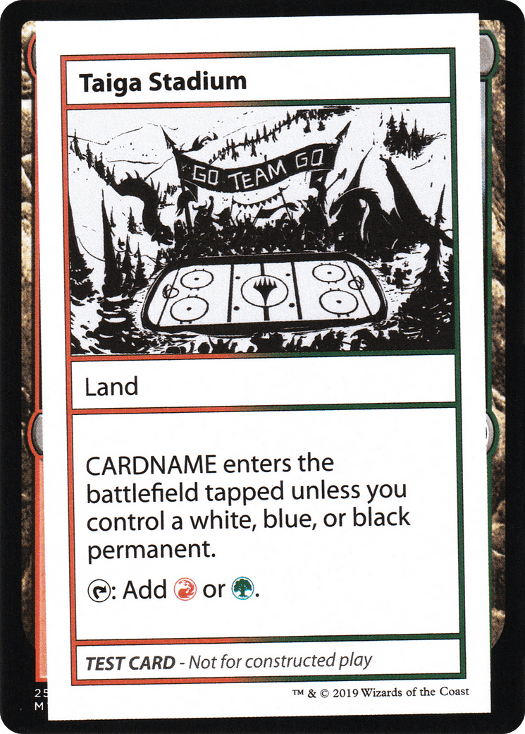 Taiga Stadium (2021 Edition) [Mystery Booster Playtest Cards]