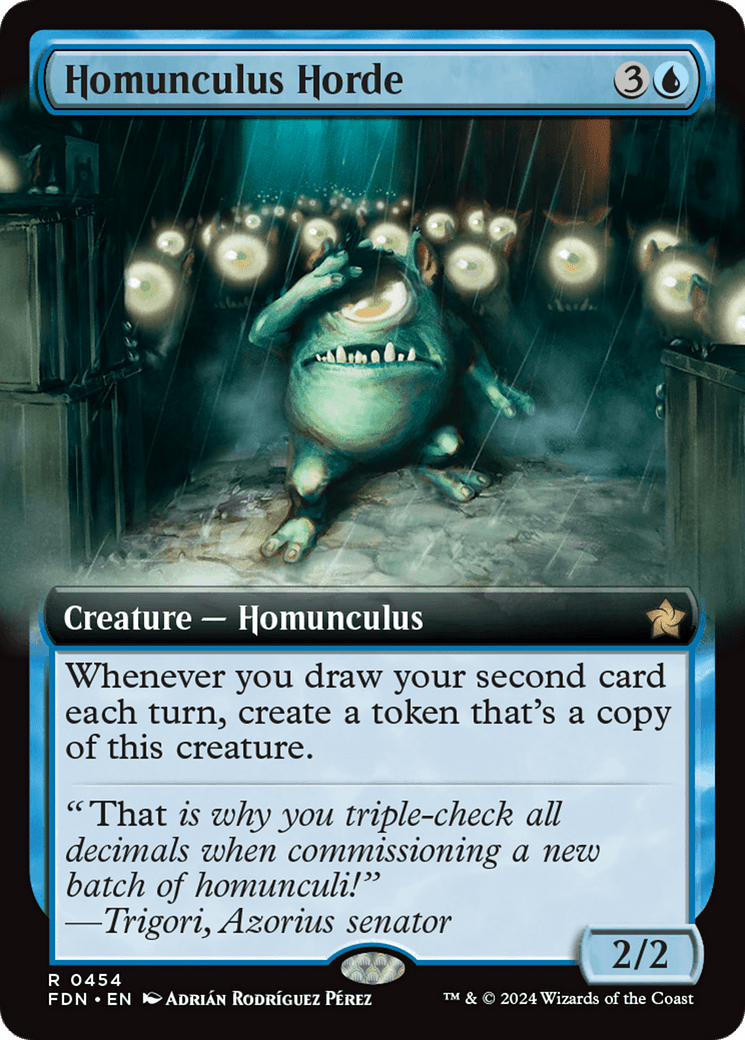 Homunculus Horde (FDN-454) - Foundations: (Extended Art)