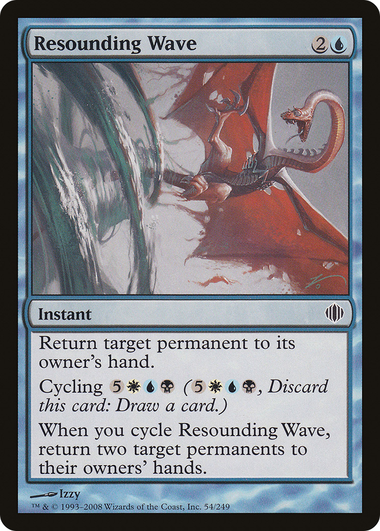 Resounding Wave [Shards of Alara] Foil