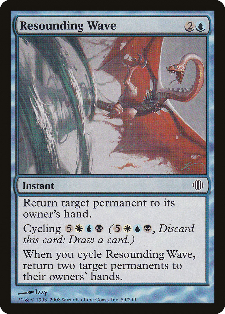 Resounding Wave [Shards of Alara] Foil