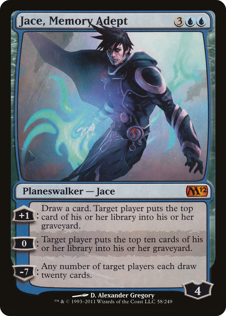Jace, Memory Adept [Magic 2012] Foil