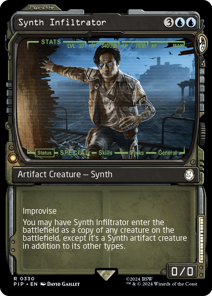 Synth Infiltrator (Showcase) [Fallout] Foil