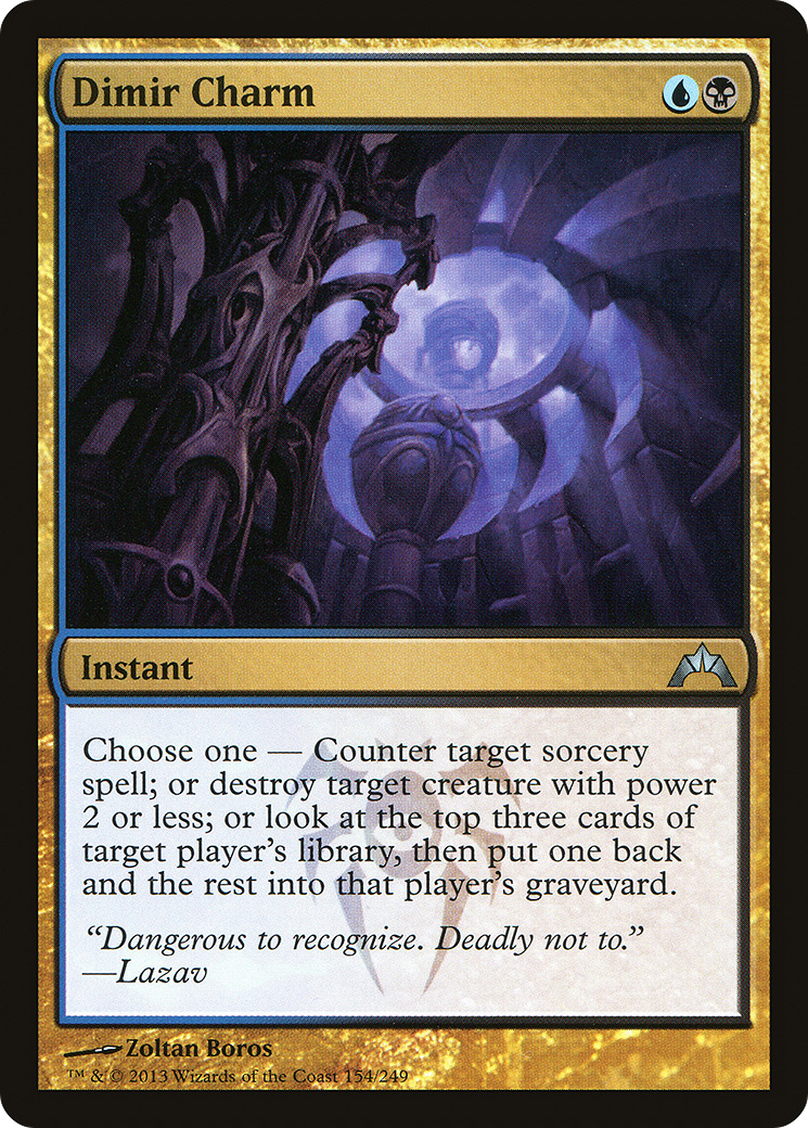 Dimir Charm [Gatecrash] Foil