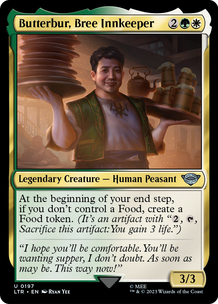 Butterbur, Bree Innkeeper [The Lord of the Rings: Tales of Middle-Earth] Foil