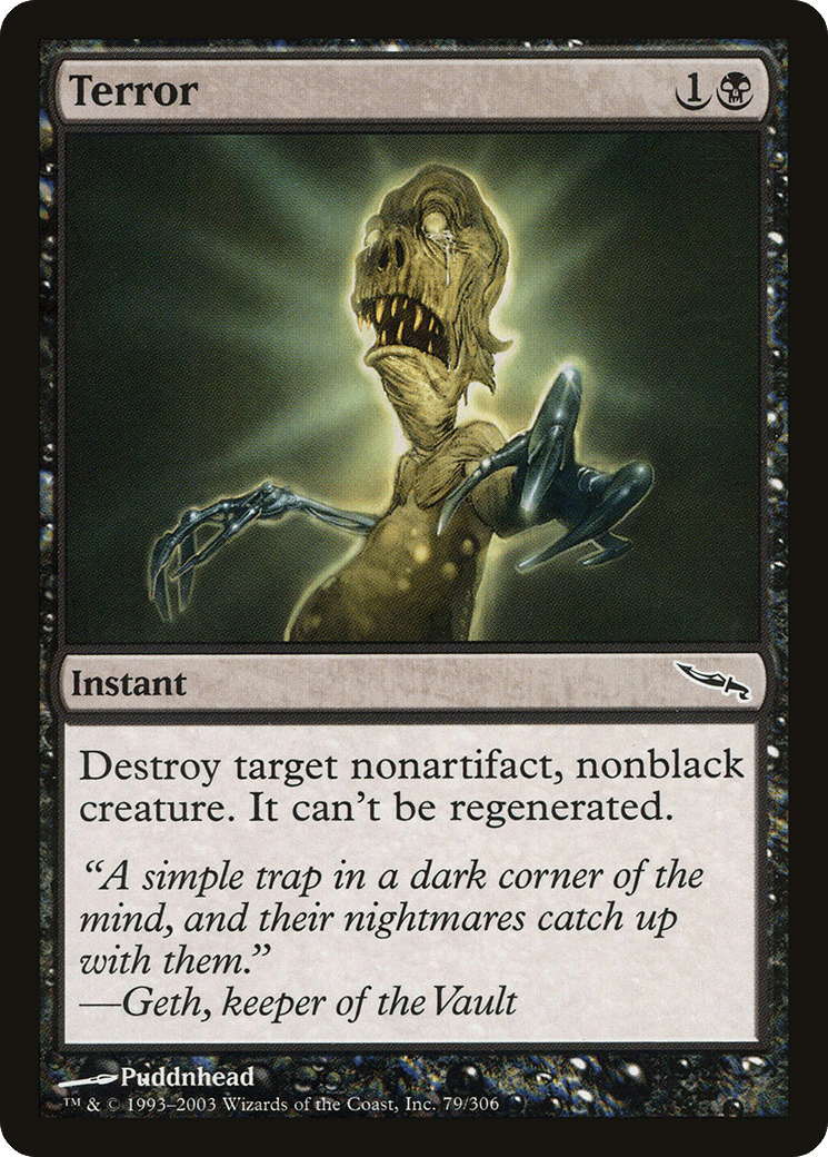 Terror [Mirrodin] Foil