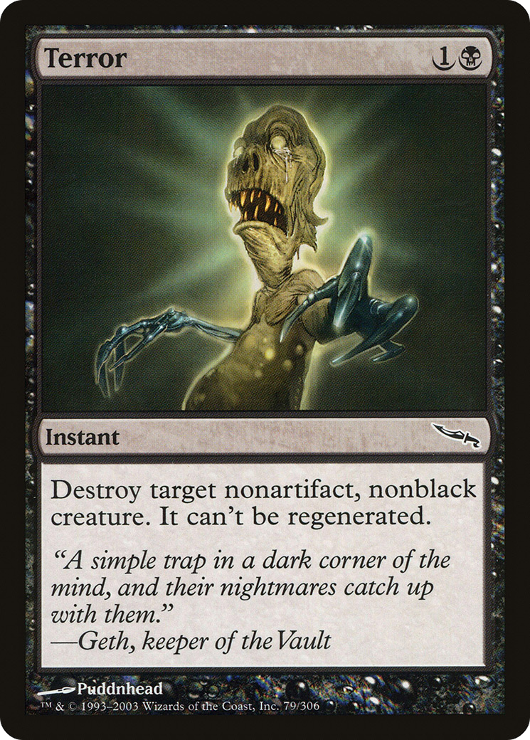 Terror [Mirrodin] Foil