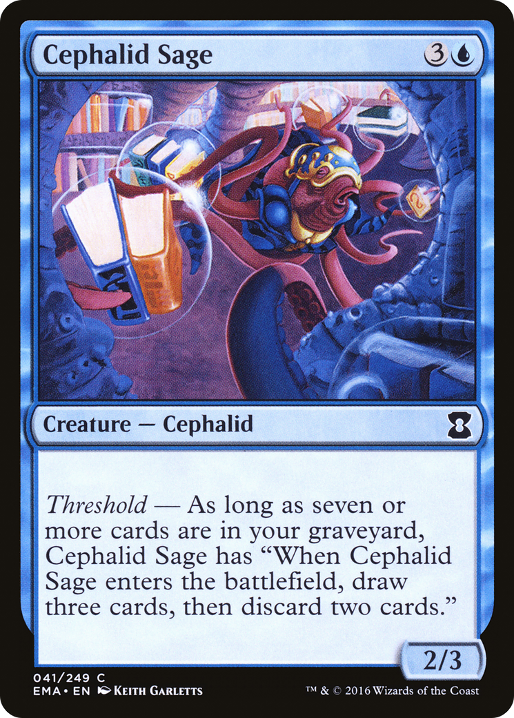 Cephalid Sage [Eternal Masters] Foil