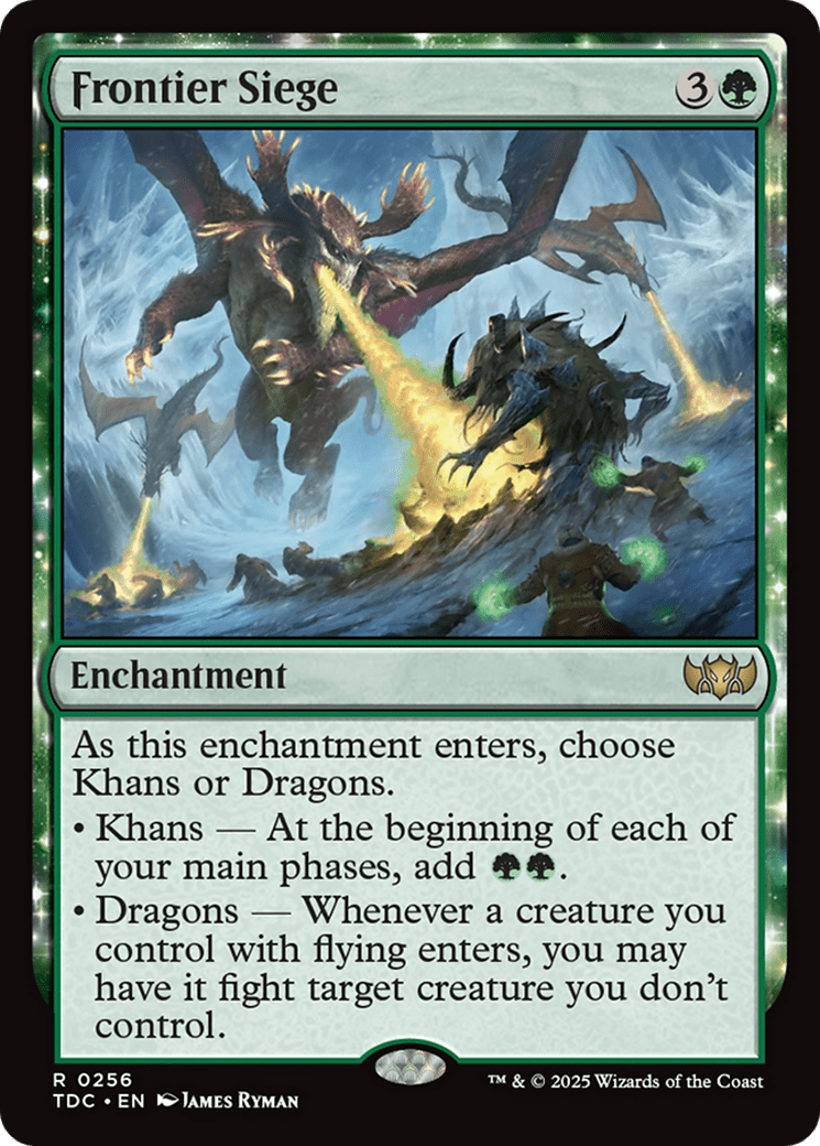 Frontier Siege (256) [Commander: Tarkir: Dragonstorm]
