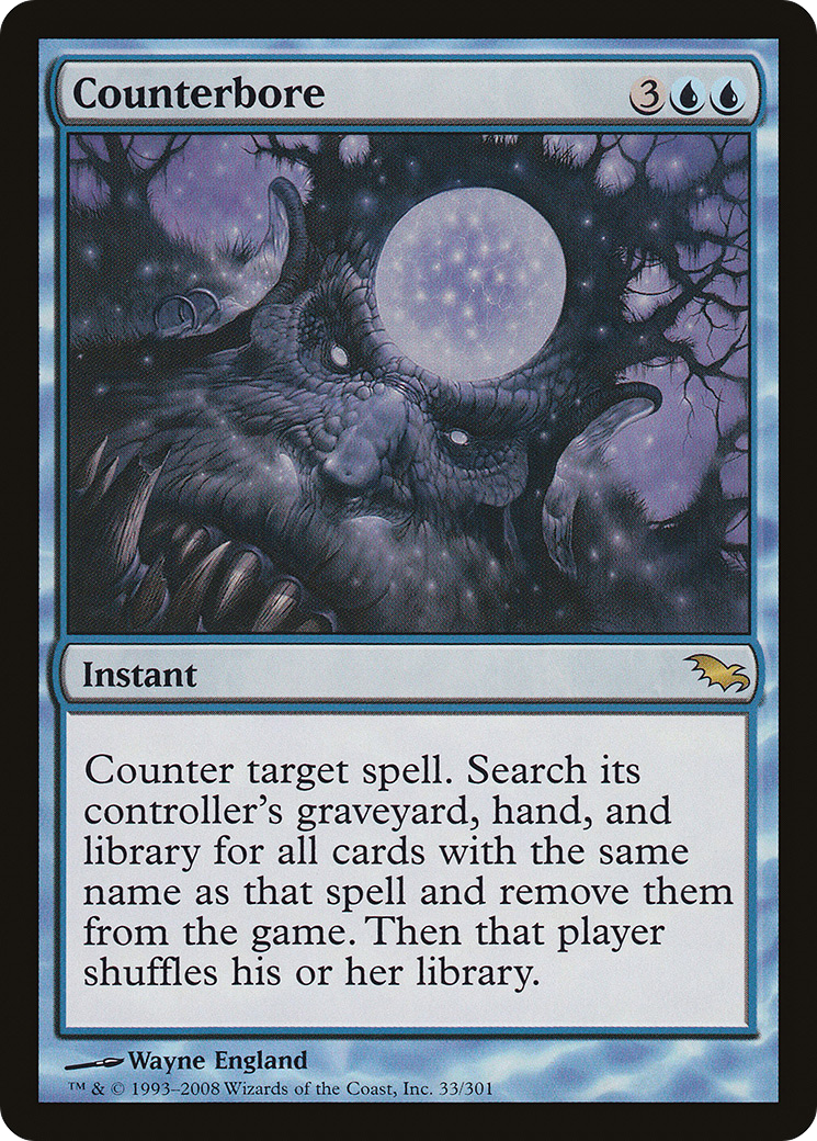 Counterbore [Shadowmoor] Foil