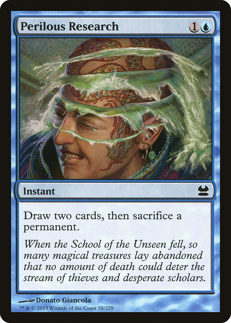 Perilous Research [Modern Masters] Foil