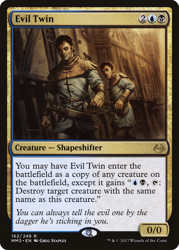 Evil Twin [Modern Masters 2017] Foil