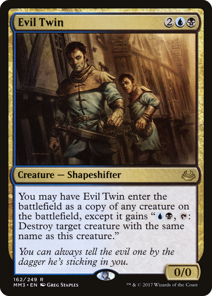 Evil Twin [Modern Masters 2017] Foil