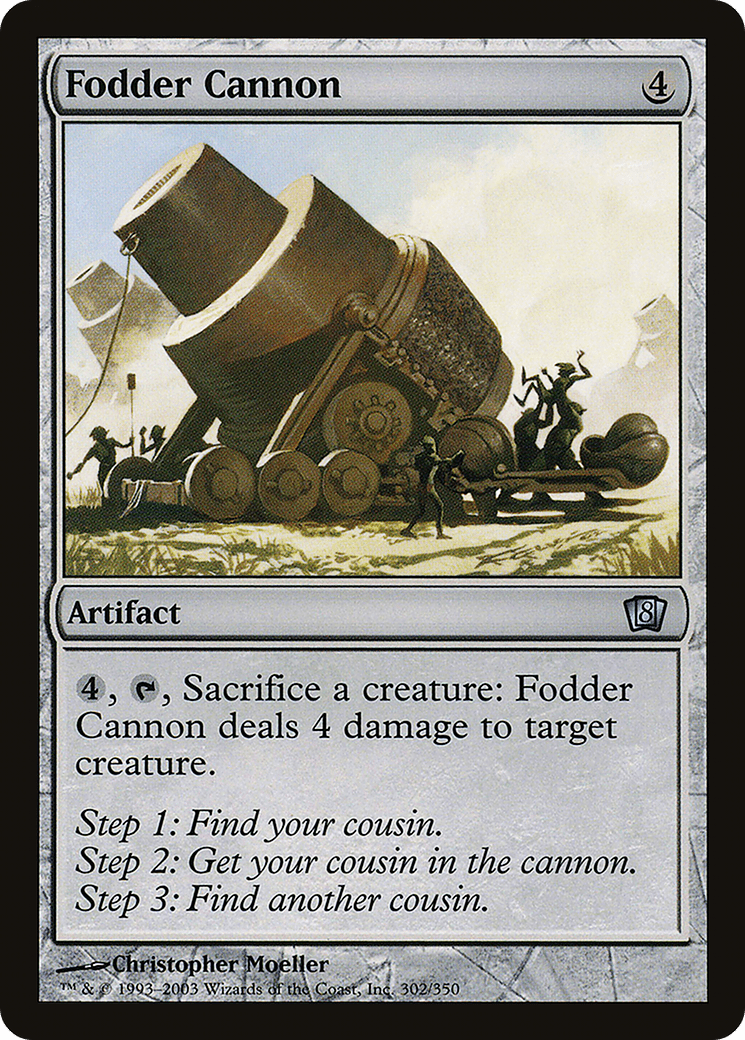 Fodder Cannon [Eighth Edition] Foil
