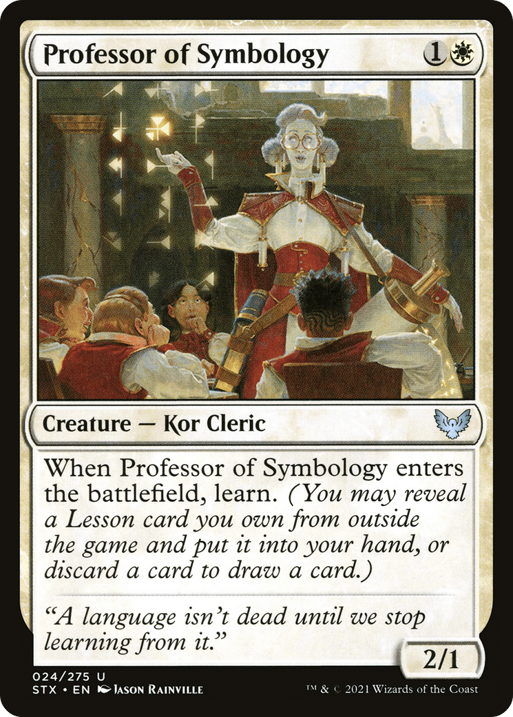 Professor of Symbology [Strixhaven: School of Mages] Foil