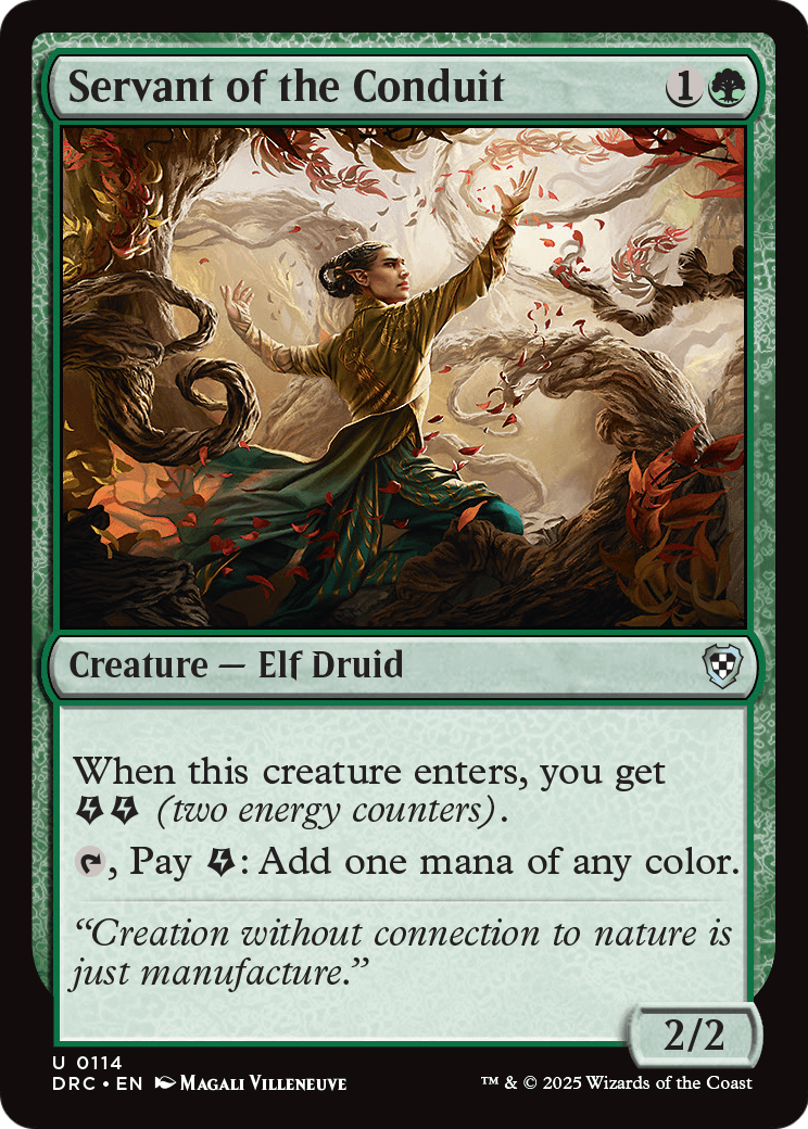 Servant of the Conduit (-114) [Commander: Aetherdrift]