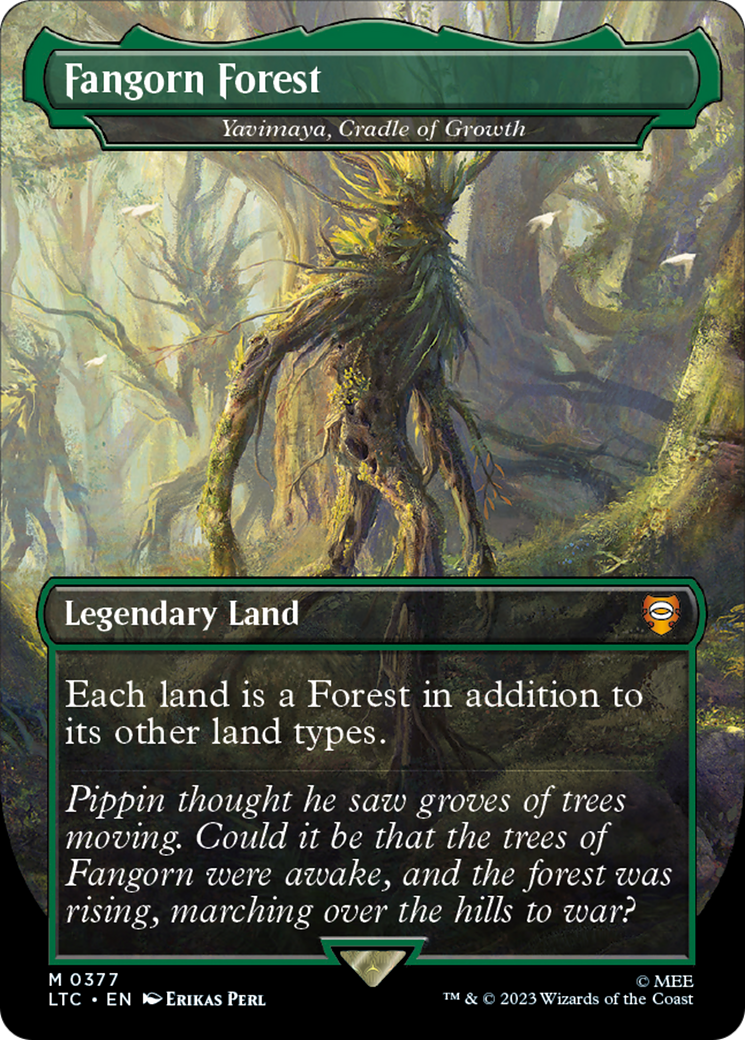 Yavimaya, Cradle of Growth - Fangorn Forest [The Lord of the Rings: Tales of Middle-Earth Commander] Foil