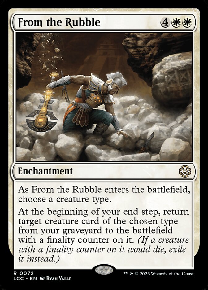 From the Rubble 72 (Commander: The Lost Caverns of Ixalan) 