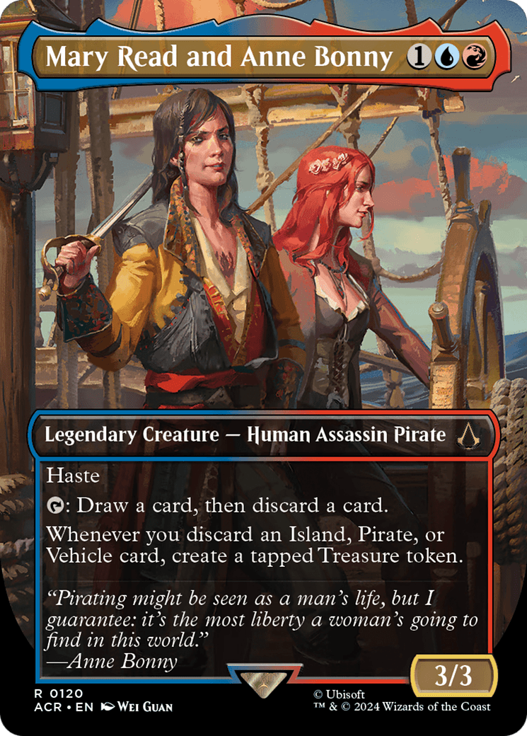 Mary Read and Anne Bonny (Borderless) [Assassin's Creed] Foil