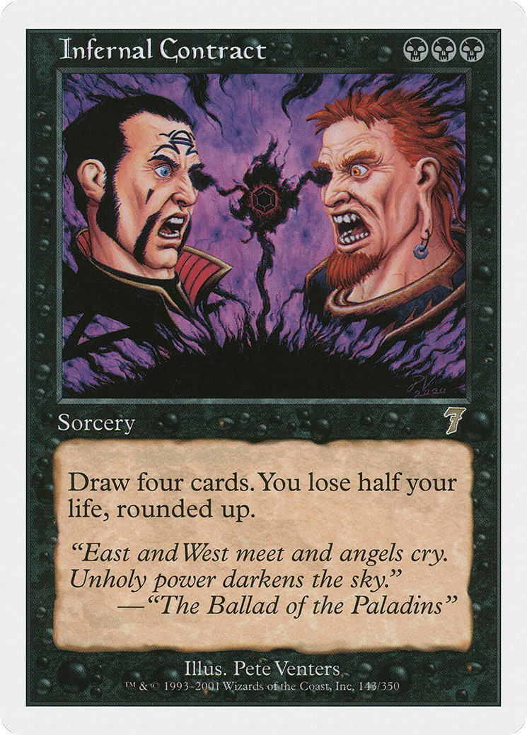 Infernal Contract [Seventh Edition] Foil