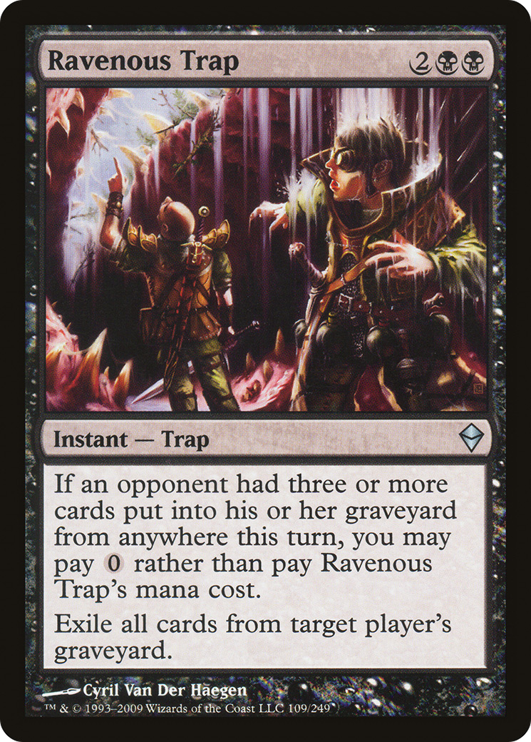 Ravenous Trap [Zendikar] Foil