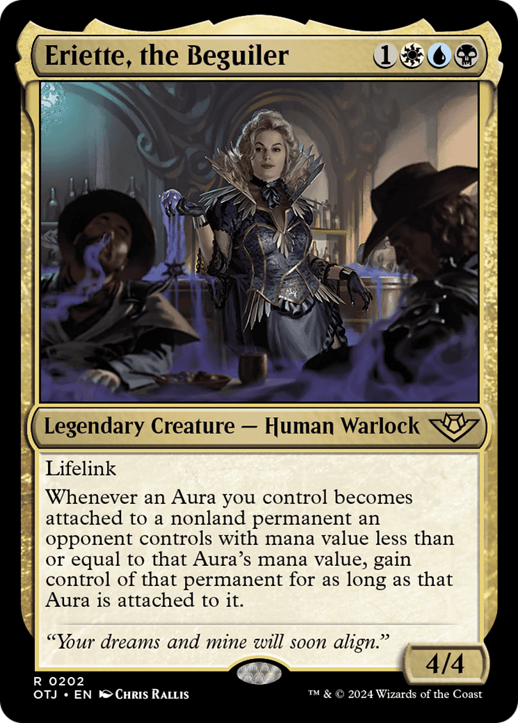 Eriette, the Beguiler [Outlaws of Thunder Junction] Foil