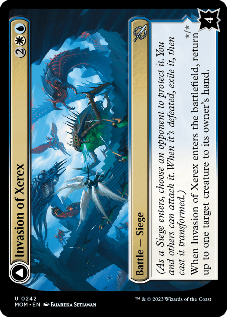 Invasion of Xerex // Vertex Paladin [March of the Machine] Foil